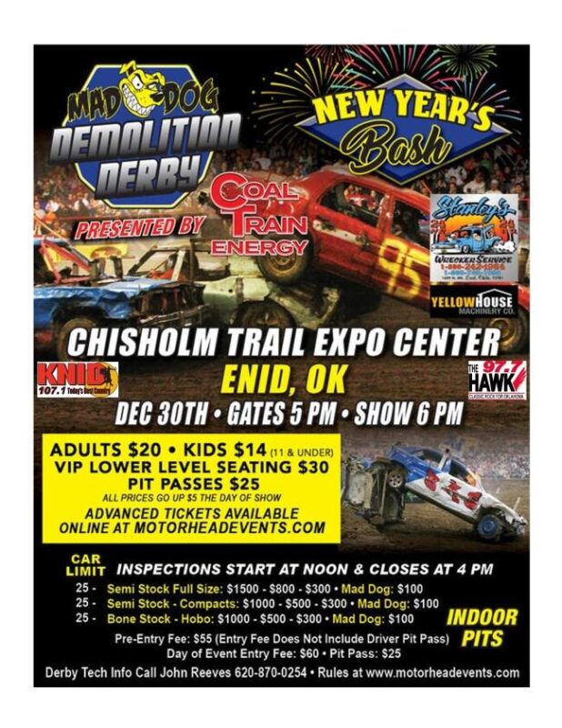 KNID Presents Mad Dog Demolition Derby & Car Smash