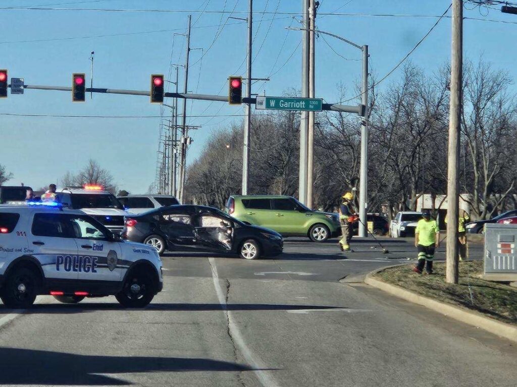 Two-Vehicle Collision in Enid Leaves One Injured