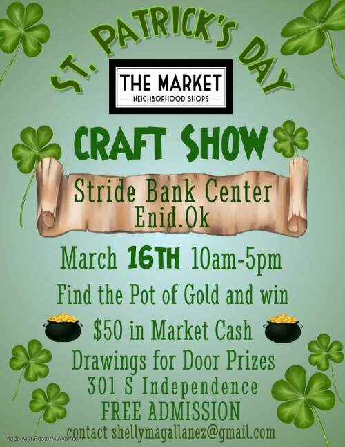 The Market Neighborhood Shops to Announce St. Patrick’s Day Craft Show