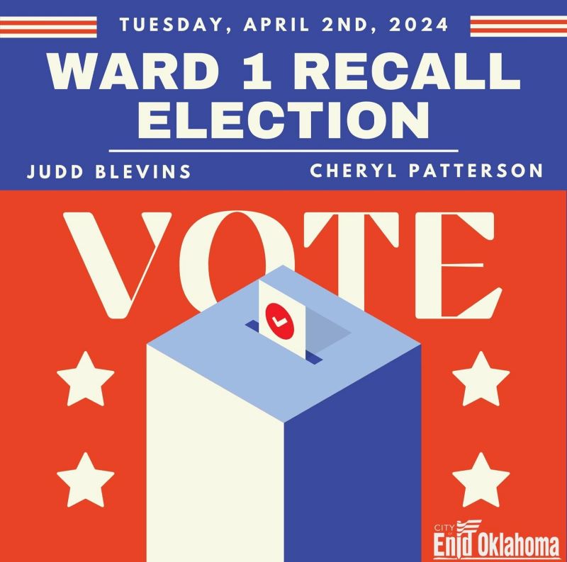 Ward 1 Recall Election Set for April 2nd