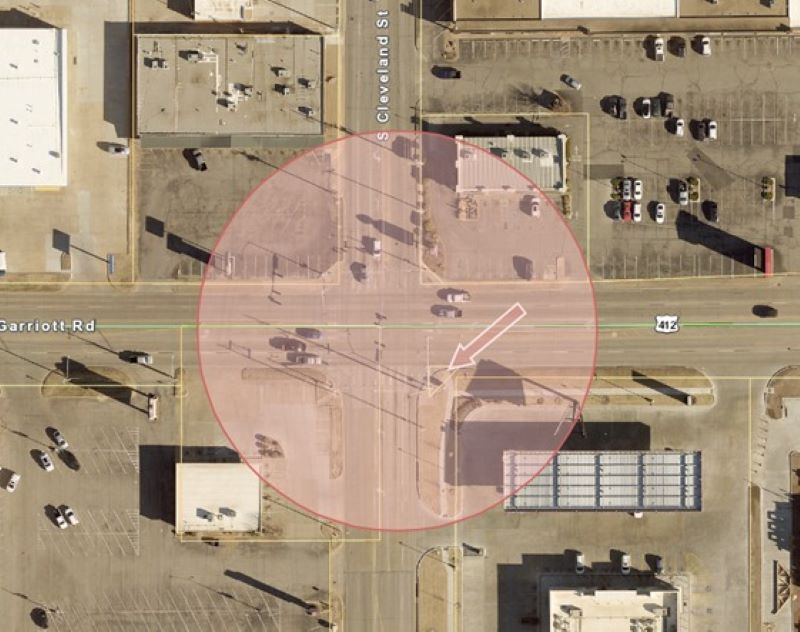 Traffic Cabinet Repair Prompts Four-Way Stop on Cleveland and Garriott