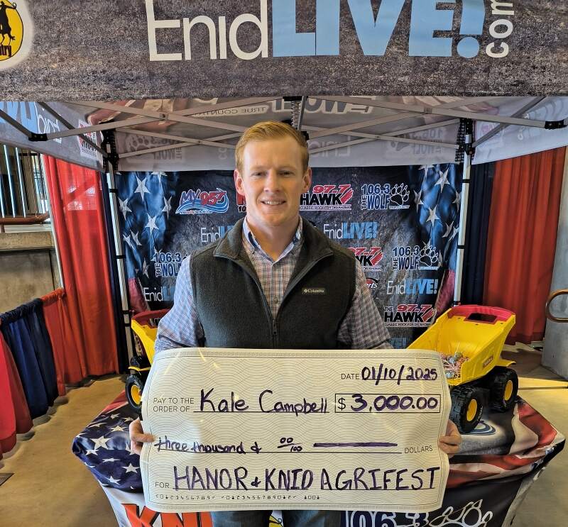 Kale Campbell Wins Hanor & KNID Agricultural Scholarship