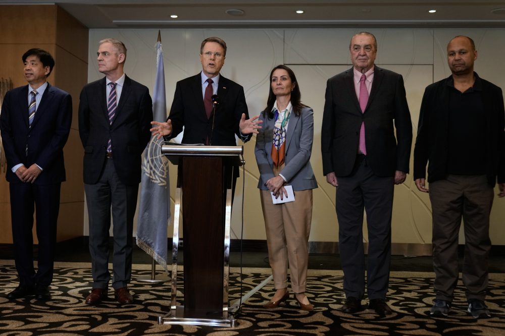 A UN team in Lebanon examines options for border area with Israel after peacekeepers leave