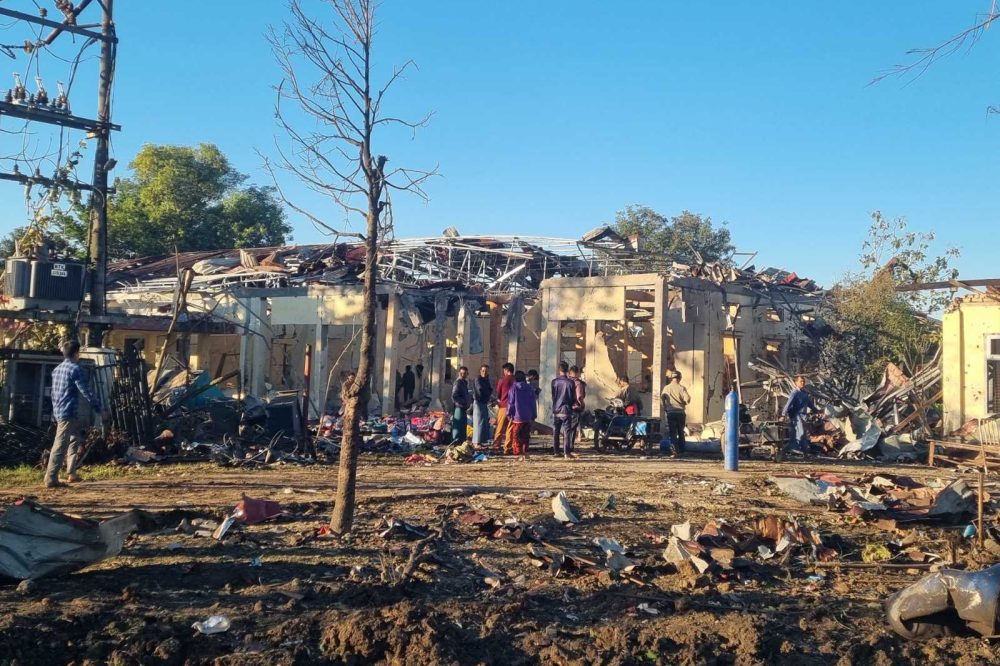 Myanmar military claims armed opposition groups used hospital hit by airstrike as base