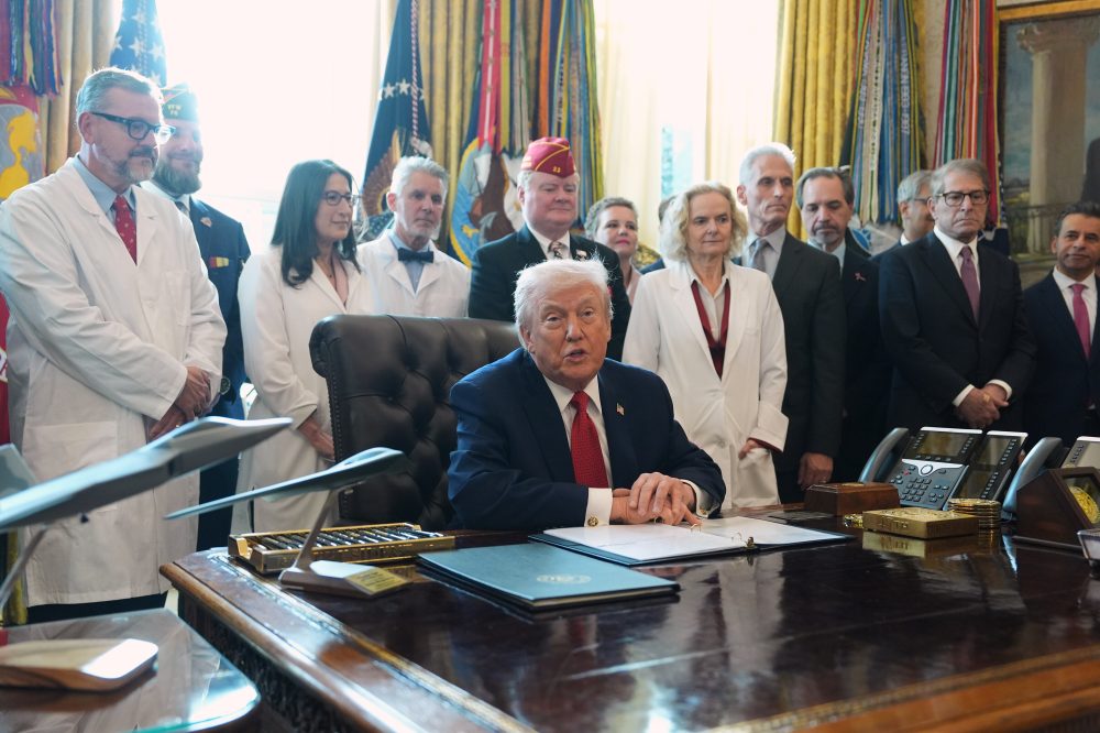 Trump signs executive order that could reclassify marijuana as a less dangerous drug