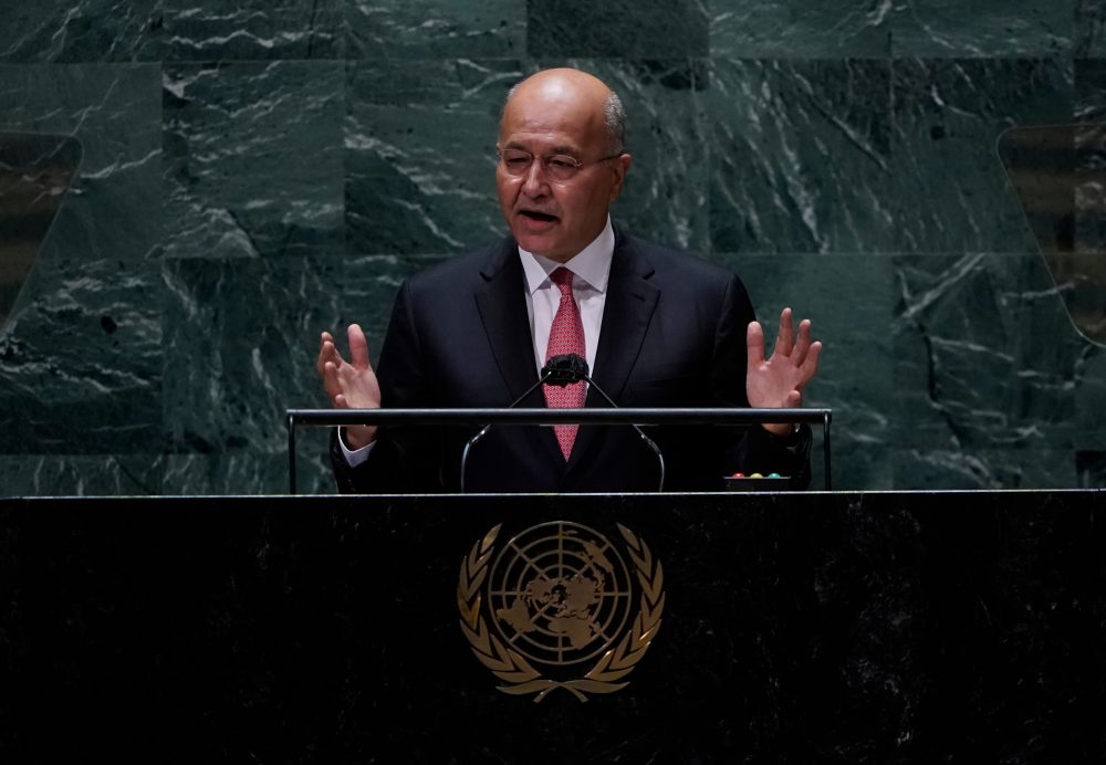 UN elects former Iraqi President Barham Salih as head of refugee agency
