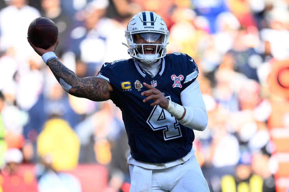 Dak Prescott throws for 307 yards and 2 TDs to lead Cowboys past skidding Commanders 30-23