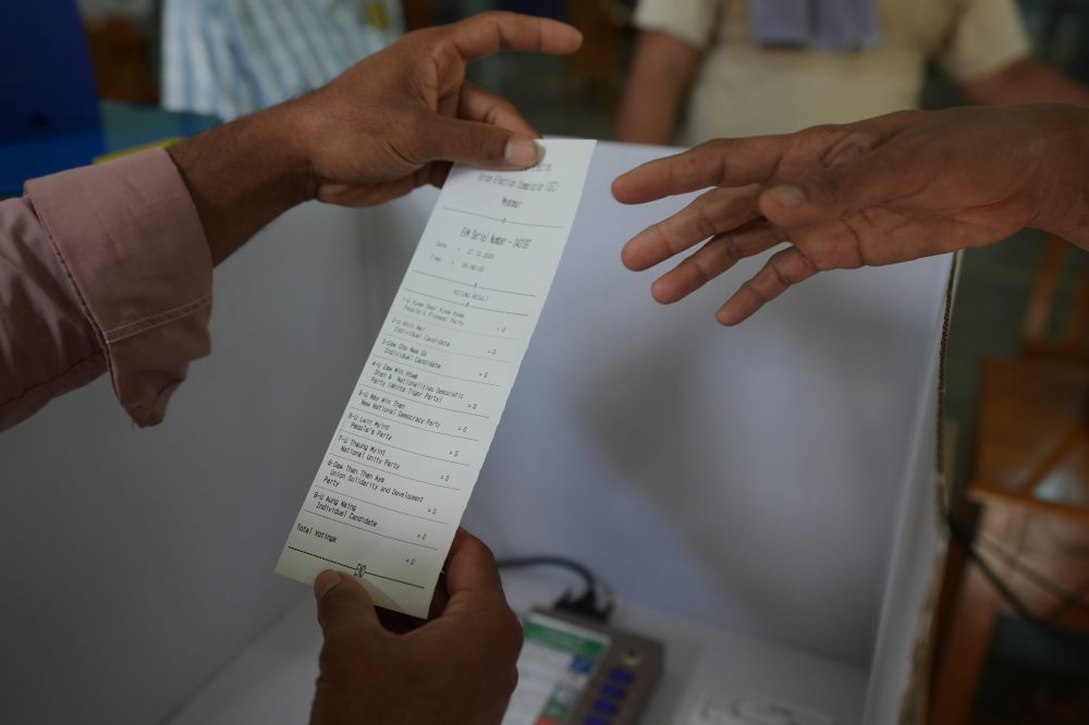 GLIMPSES: Prepping polling machines ahead of Myanmar’s weekend election