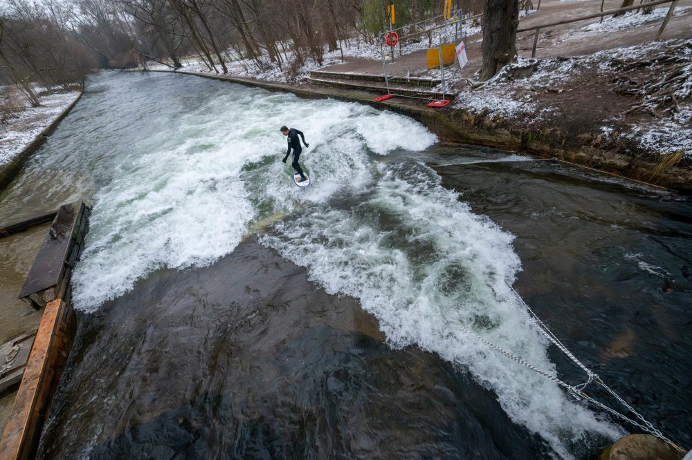 Debate over surfing in German park gets gnarly after city removes wave-creating device