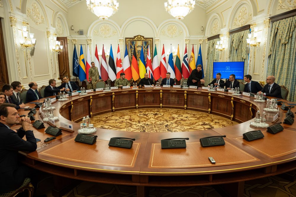 European security advisors discuss peace proposals in Kyiv ahead of leaders’ summit