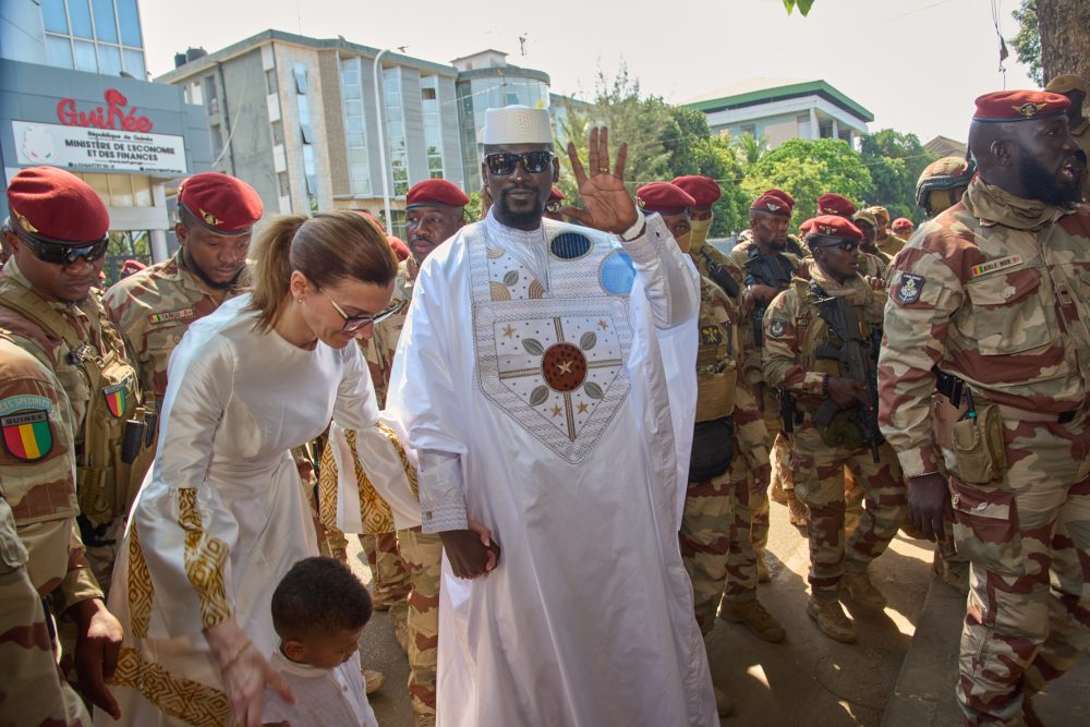 Guinea’s junta leader is confirmed president-elect after first vote since a 2021 coup