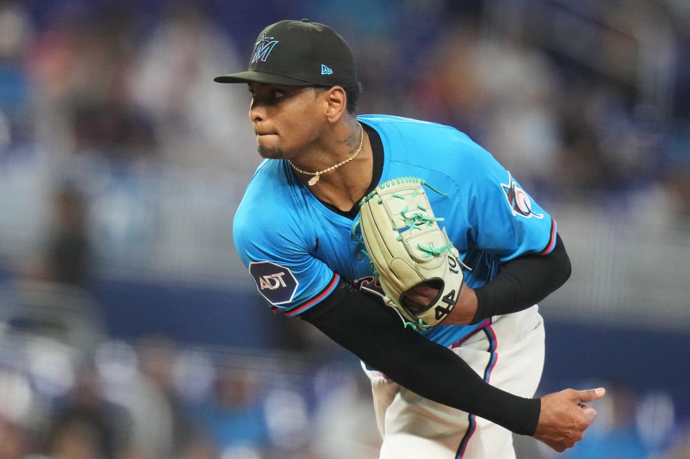 Cubs acquire right-hander Edward Cabrera in a trade with the Marlins