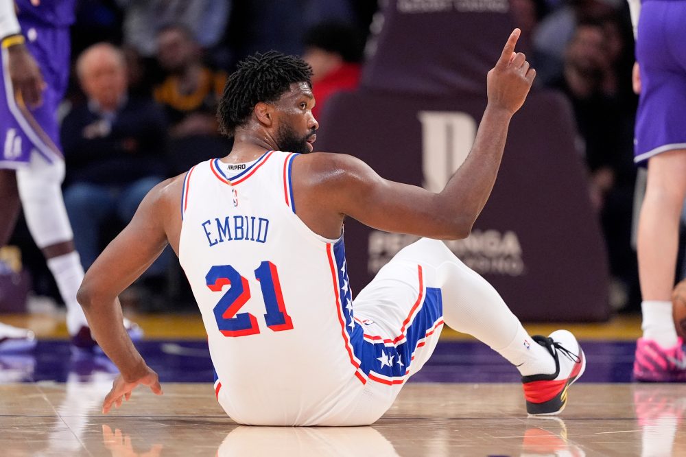 Embiid is hurt again for the 76ers and will miss game vs. Atlanta due to a sore right shin