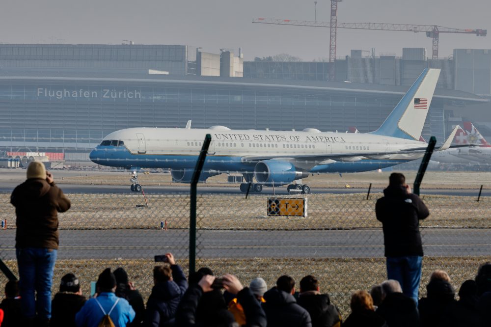 Air Force One will be painted red, white and blue as Trump has hinted, US military says