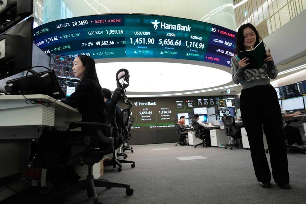 Asian shares advance, tracking a Wall St rally led by Nvidia