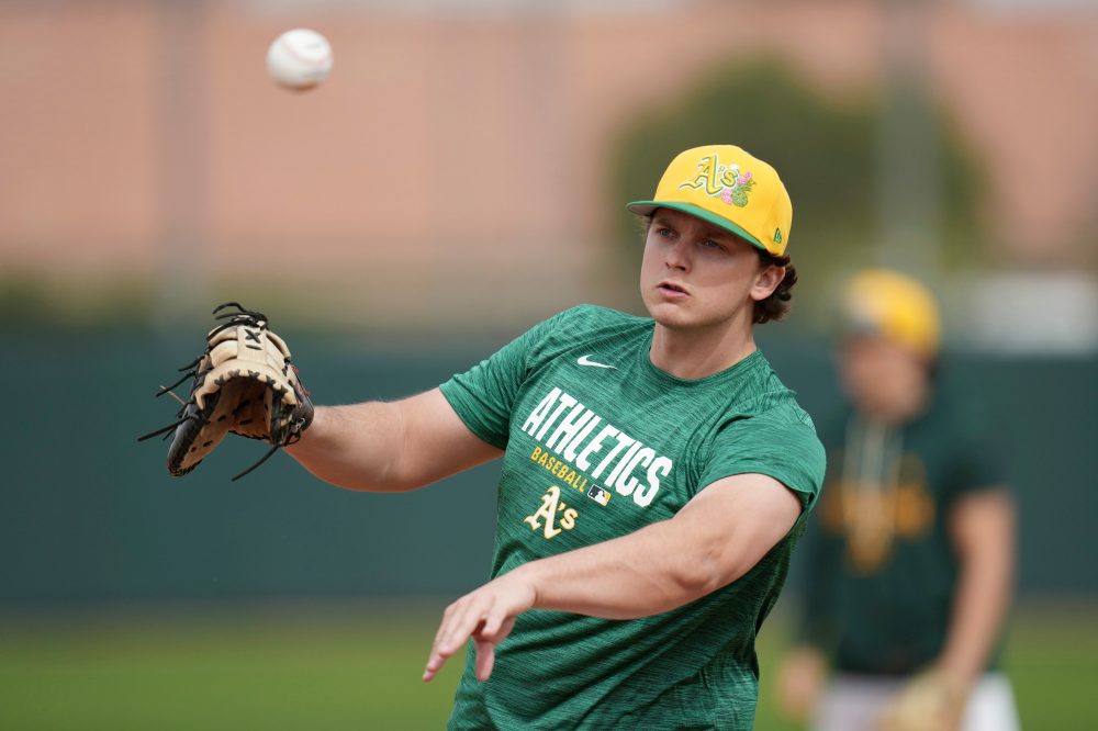 Slugging 1B Nick Kurtz looks to build on AL Rookie of the Year award in second season with Athletics