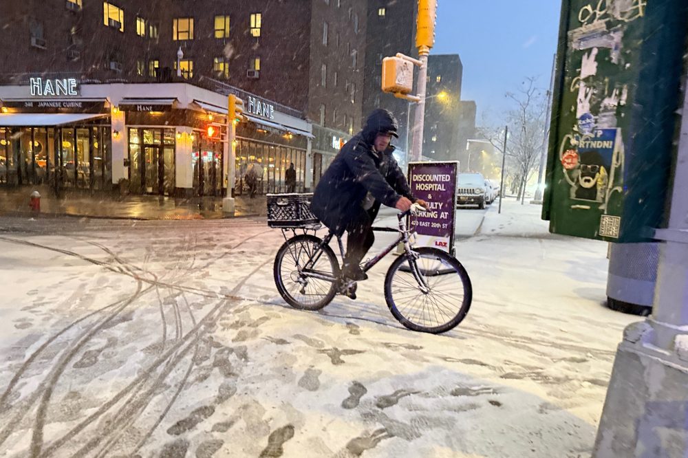 New York City hunkers down under blizzard warnings and a travel ban as winter storm hits northeast