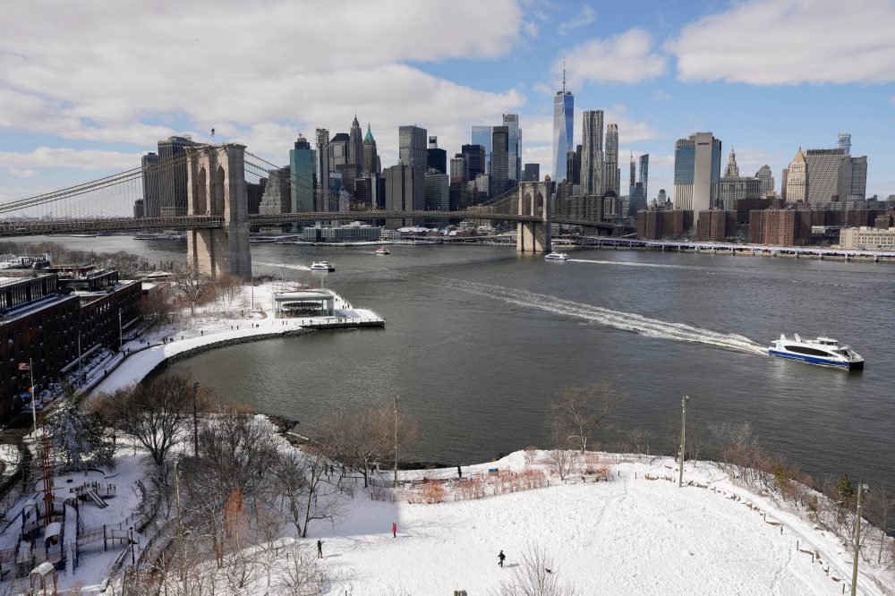NYC police arrest man after officers were pelted during a snowball fight