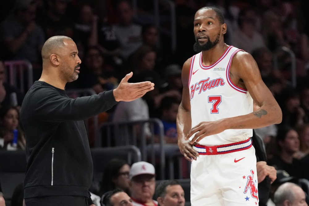 Kevin Durant says a wide-open NBA playoff race is fun. It’s hard to argue with that