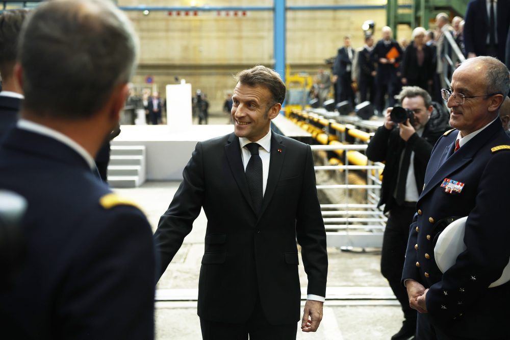 Macron orders France’s nuclear-powered aircraft carrier to the Mediterranean