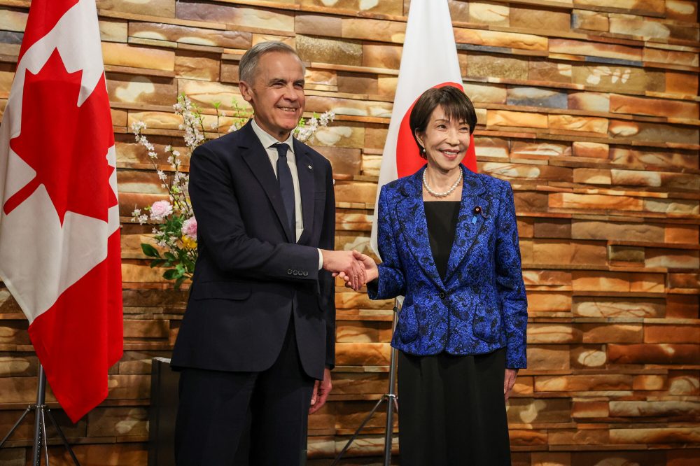 Japan, Canada sign strategic agreement in defense and energy as war in Mideast fuels oil concerns