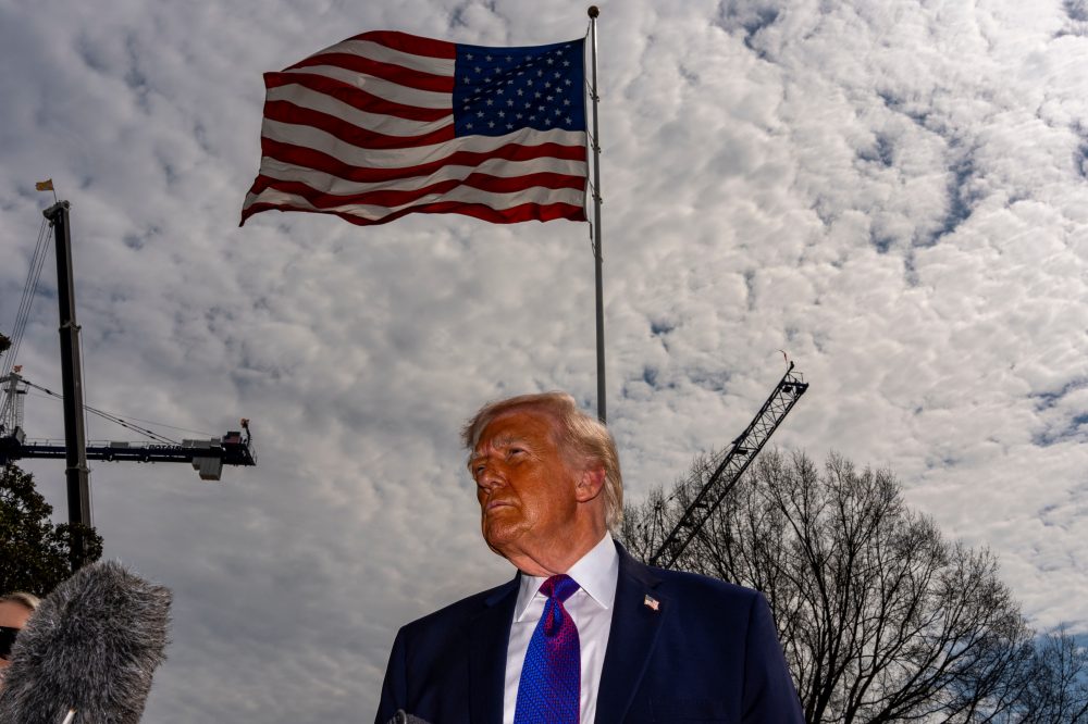 Trump pushes economic messages in Kentucky and Ohio as Iran looms large, in photos