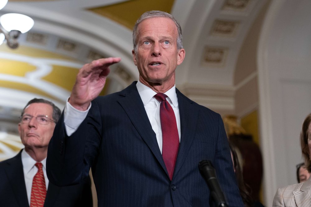 Under pressure from Trump, Republicans plan long talkathon on voting bill