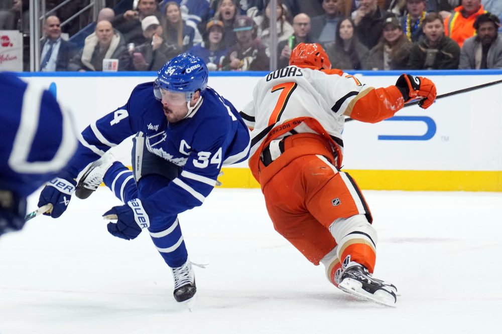 Radko Gudas faces up to a 5-game suspension for kneeing and injuring Auston Matthews