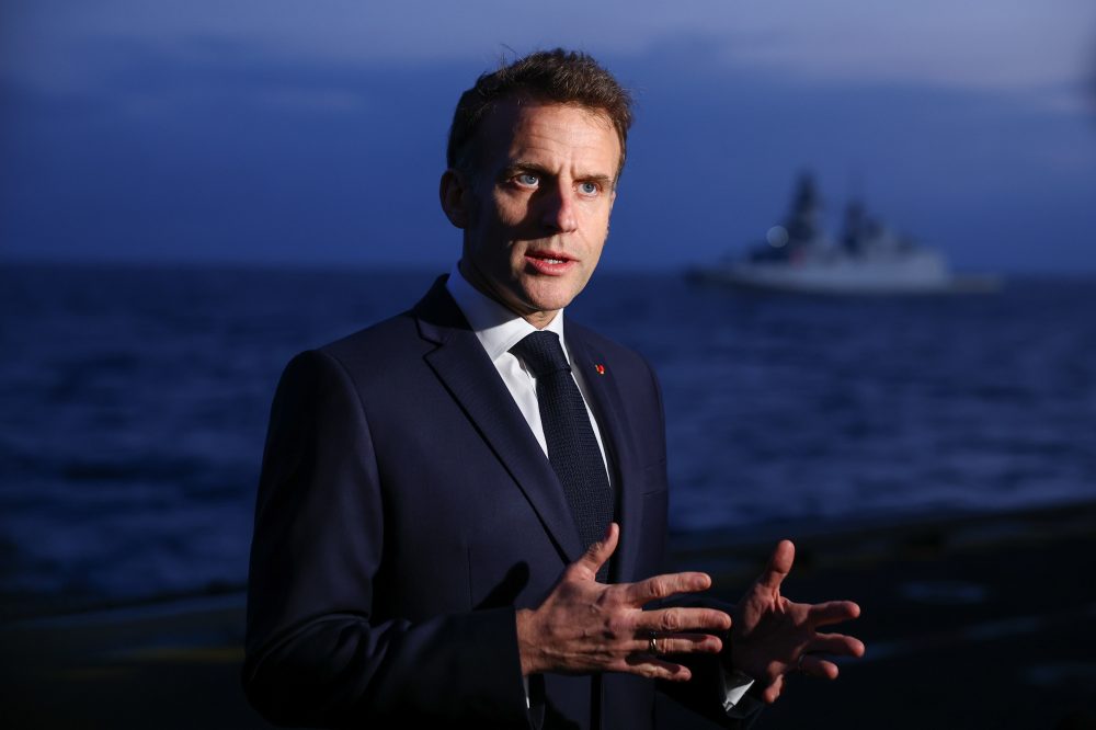 Why France is bolstering military presence in the Middle East, as Macron prepares for postwar talks
