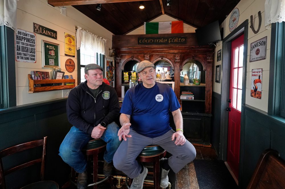 A fleet of festive pubs on wheels bring a taste of Ireland to New England