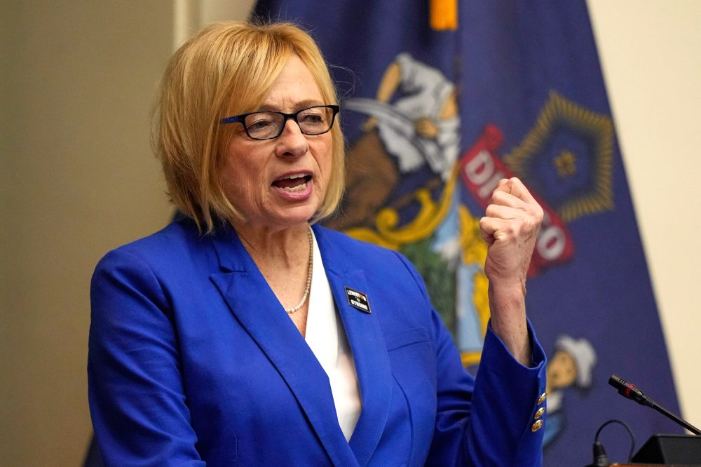 Mills and Platner spar over attack ad in intensification of Maine primary to face Susan Collins