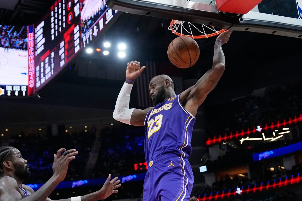 Lakers’ LeBron James is questionable against Heat as he approaches NBA record for games played