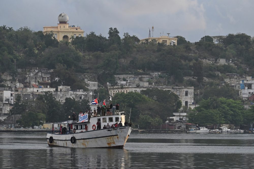 Cuba’s president expresses concern over 2 missing aid sailboats headed to island