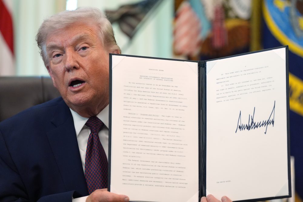 Democrats sue to block Trump’s executive order targeting mail ballots