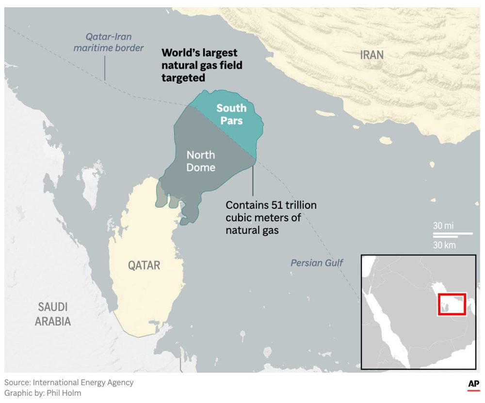 The South Pars natural gas complex is an energy lifeline for Iran