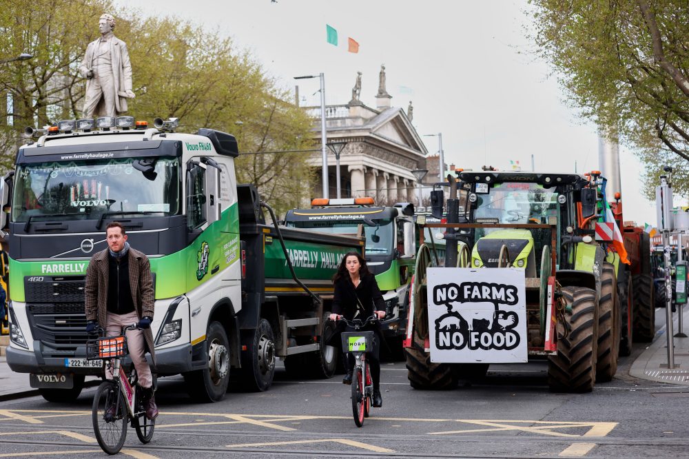 Fuel protests have Ireland’s government facing possible no-confidence vote