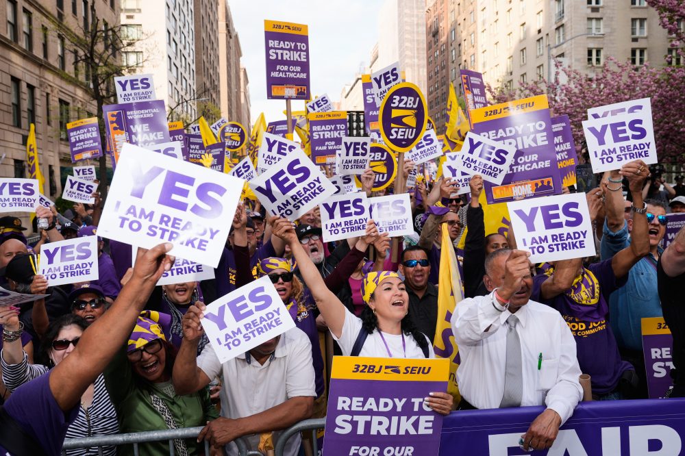 New York City apartment building workers authorize a possible strike as contract talks stall
