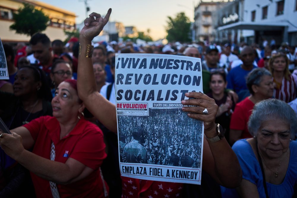 Cuba’s president says island does not wish for US aggression but ready to fight if needed