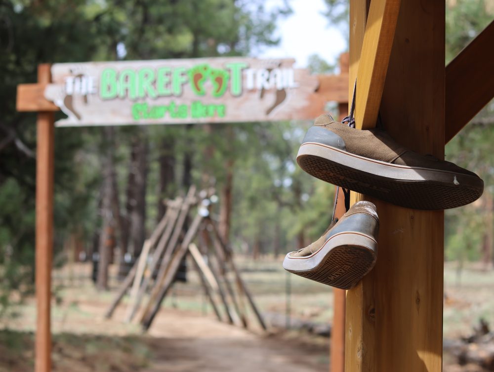 Exploring barefoot trails on 2 continents as a way to connect with nature this Earth Day