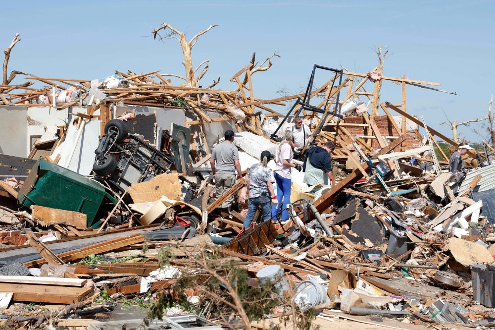 Photos show tornado damage that ripped through Oklahoma