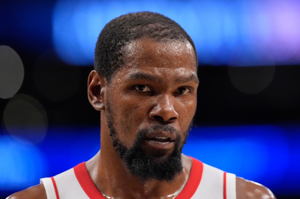 Kevin Durant improving but Game 4 status vs. Lakers unclear as Rockets face elimination, Udoka says