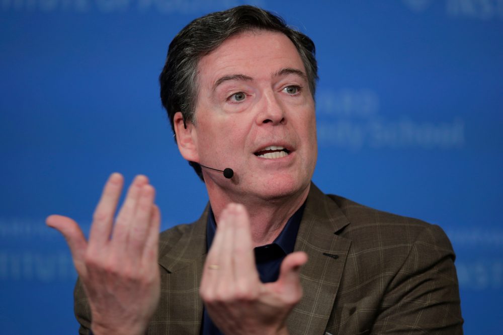 Comey due in court in a Trump threat case that’s likely to pose a challenge for Justice Department