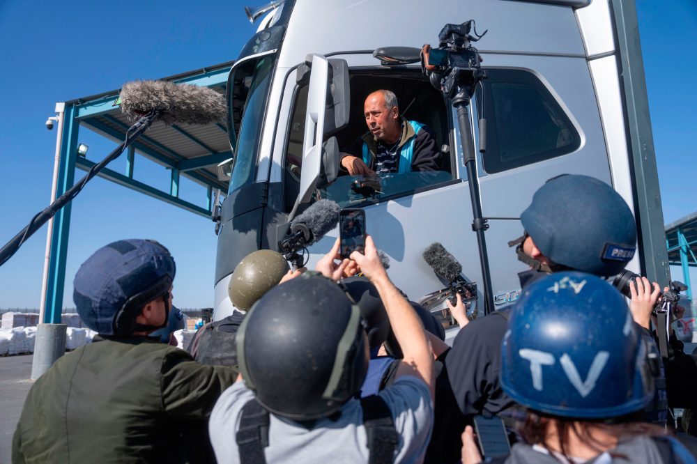 Media organizations call on Israel to allow foreign reporters independent access to Gaza