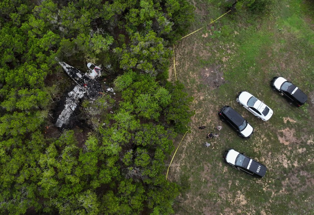 A small plane has crashed in Texas Hill Country, killing all 5 on board, officials say