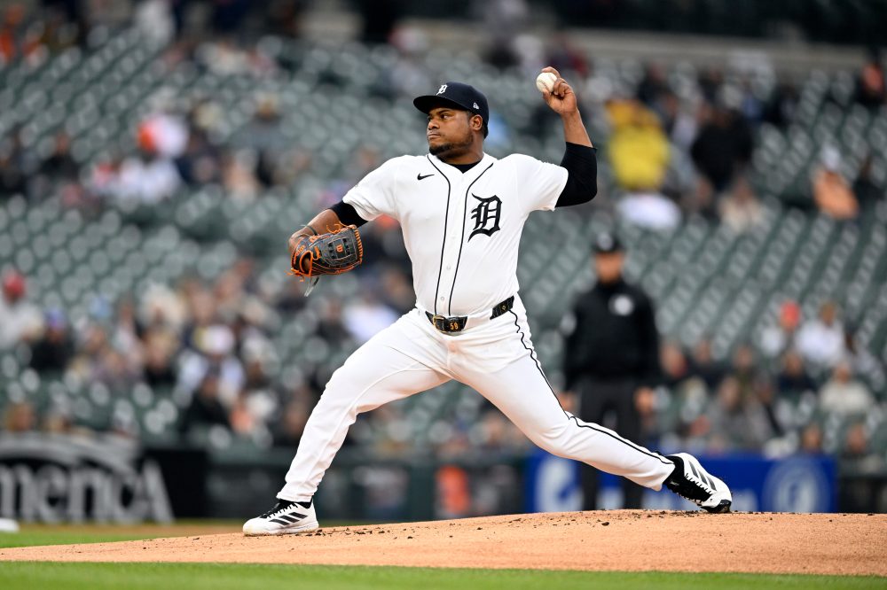 Tigers’ Framber Valdez suspended 5 games by MLB for intentionally throwing at Boston’s Trevor Story