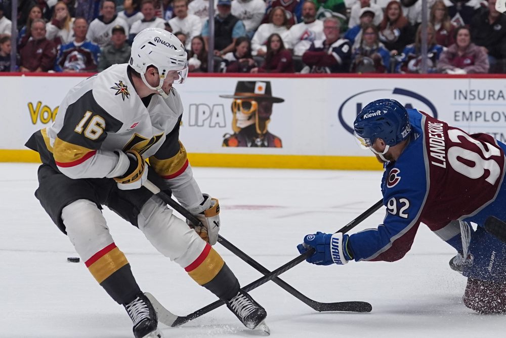 Golden Knights shake off disputed no-goal, storm past Avalanche for a 3-0 series lead