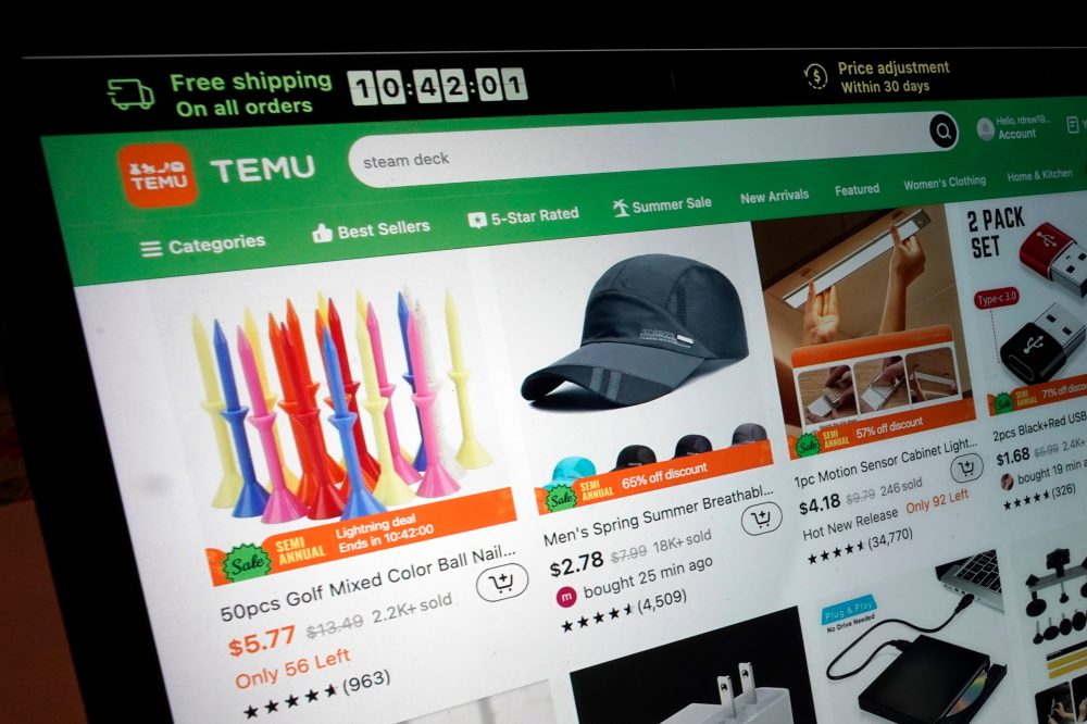 Chinese online retailer Temu hit with $232 million fine over unsafe toys and electronics