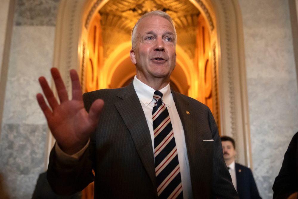 GOP Sen. Dan Sullivan draws an unusual opponent in Alaska’s primary — and he’s not happy about it