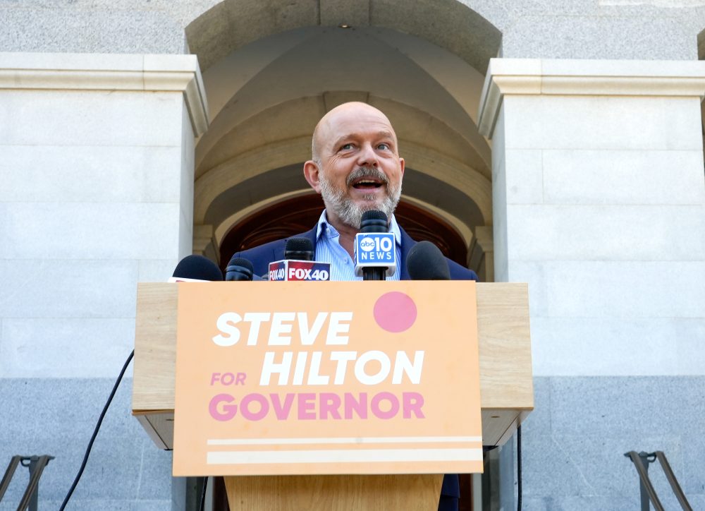 Steve Hilton, top Republican hopeful for California governor, says the state has lost its way