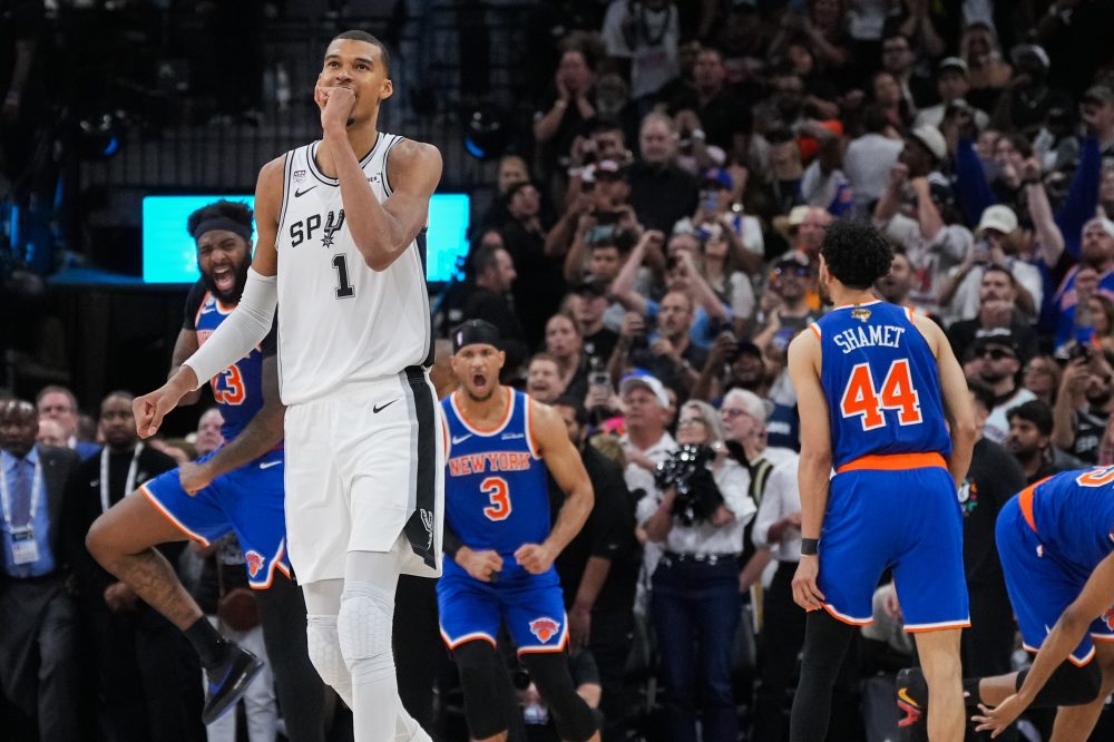 A comeback to savor, a finish to forget. Wemby and the Spurs let Game 2 of the NBA Finals get away